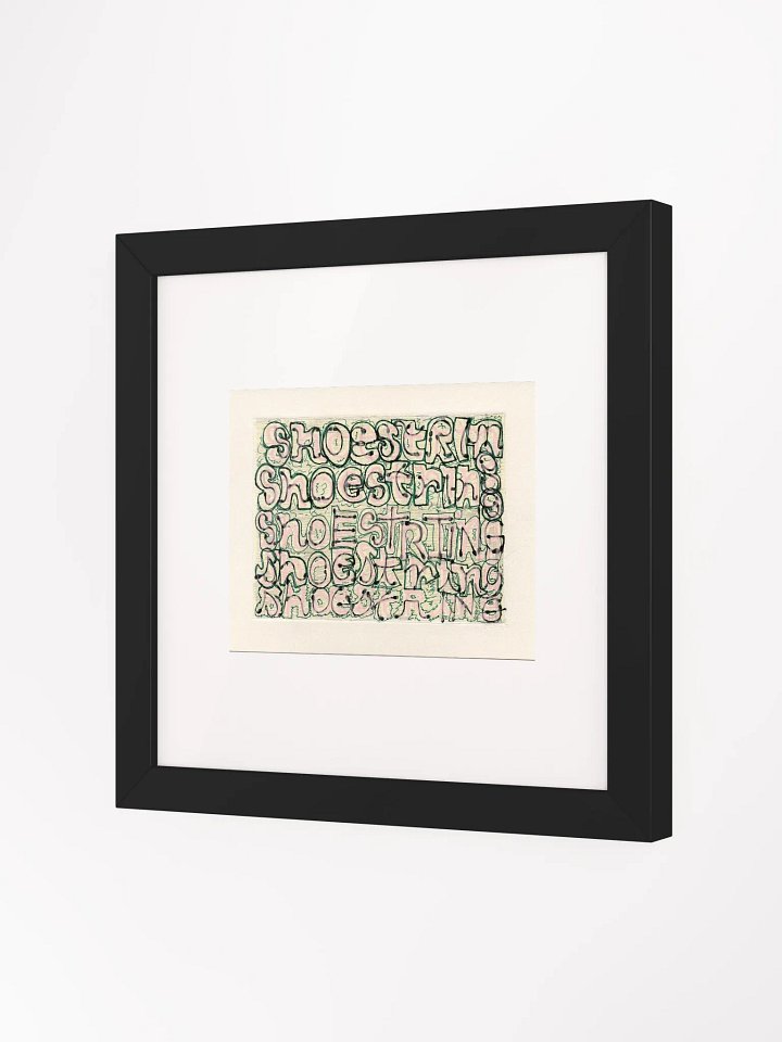 homage to mediums Panel Card Print Framed product image (2)