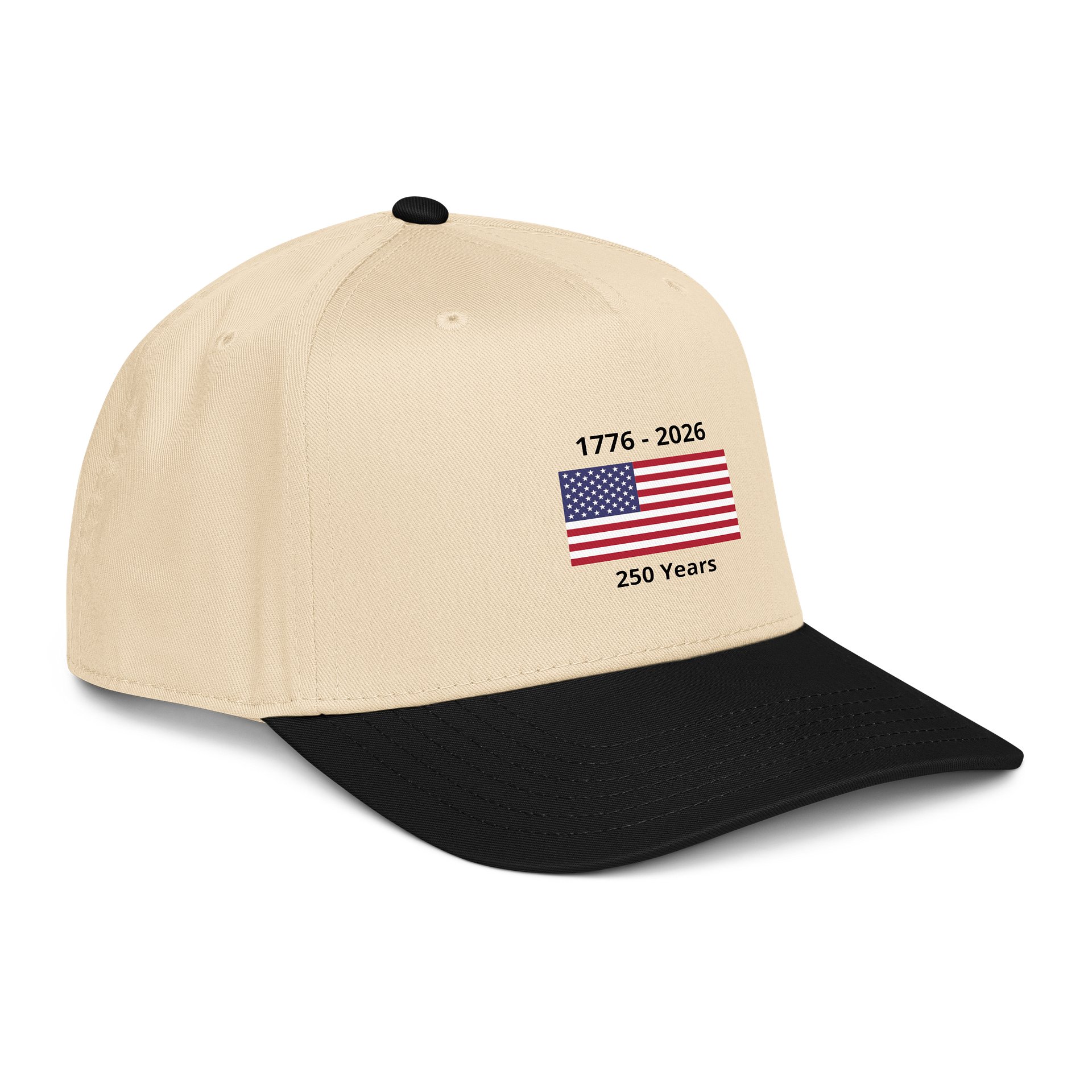 "U.S." Stars & Stripes Snapback Cap product image (4)