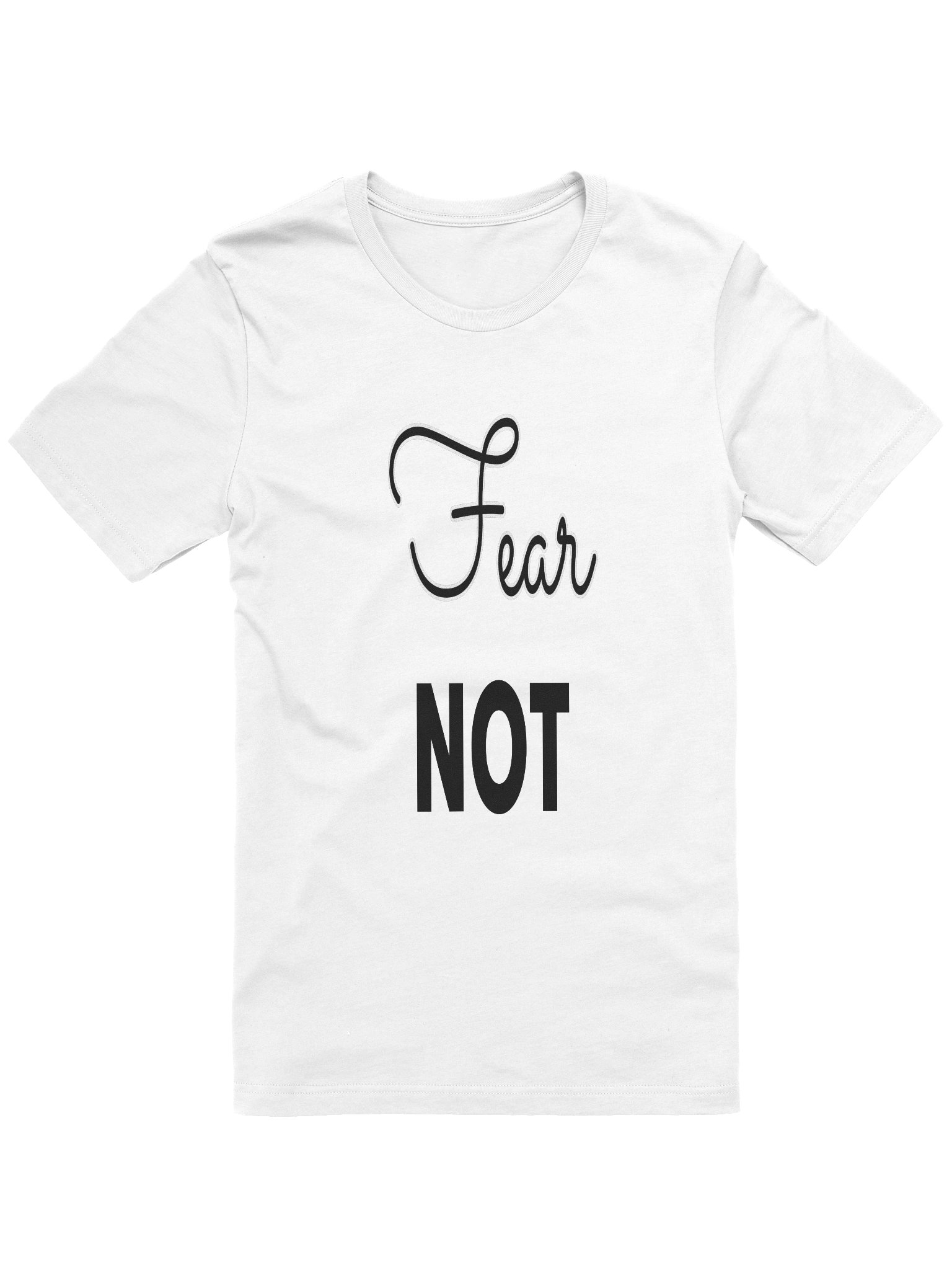D2You Fear Not T Shirt - Front (unisex) product image (2)