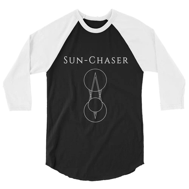 Sun-Chaser White Sigil (Baseball Tee) product image (2)