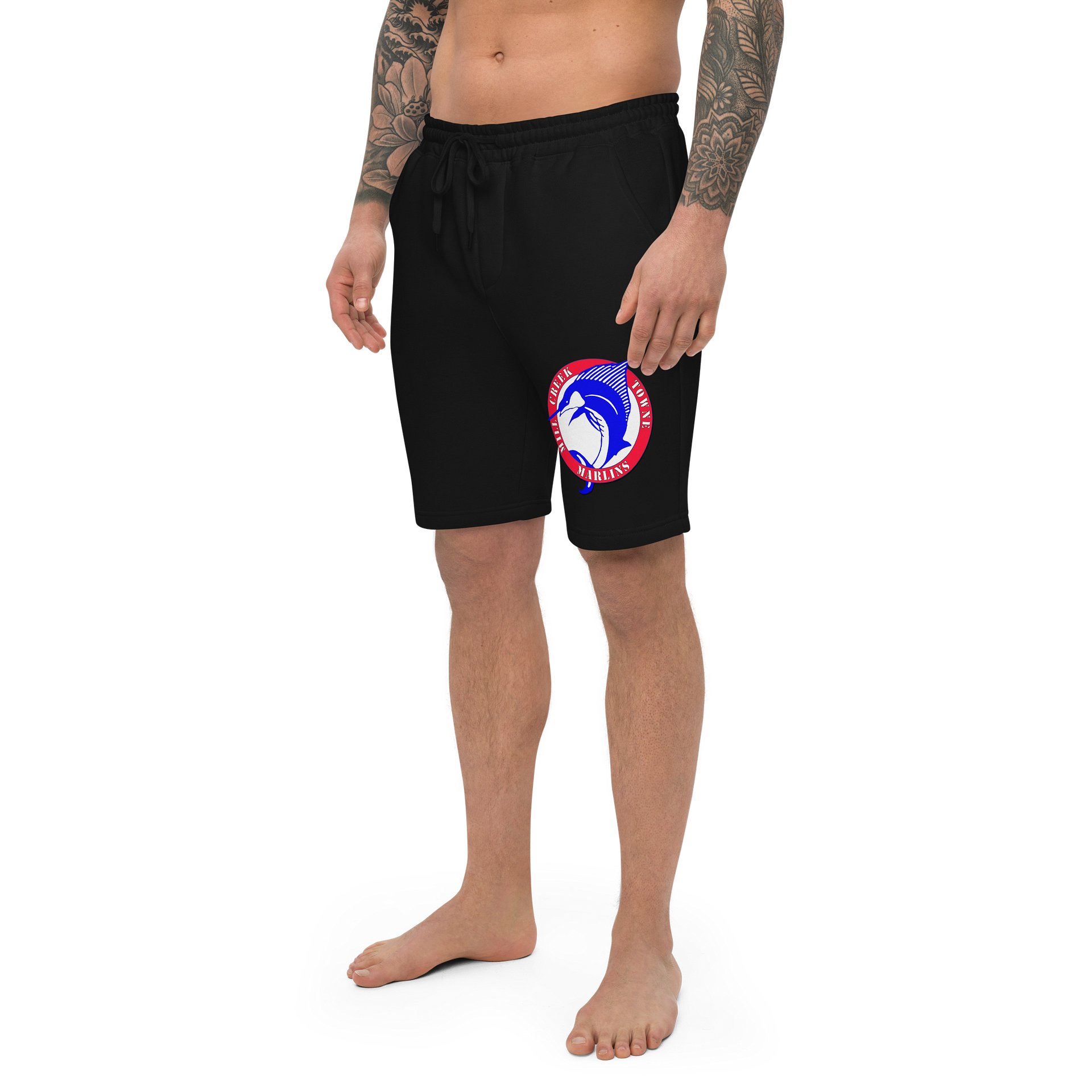 Marlins Logo Fleece Shorts product image (2)