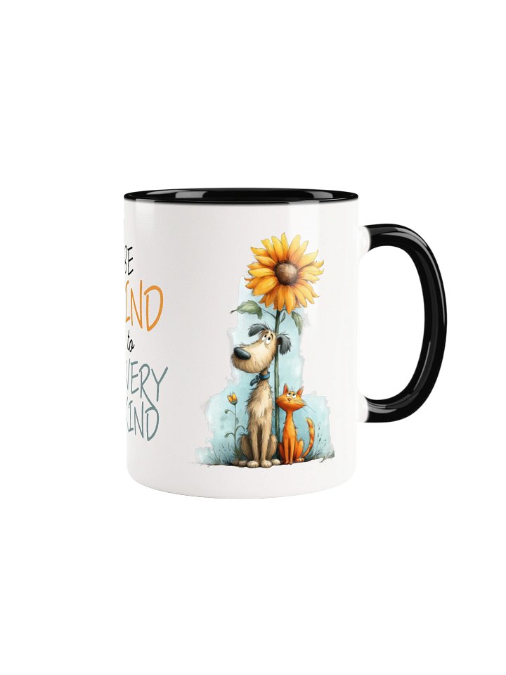 Sunflower Dog and Cat Mug, product image (5)