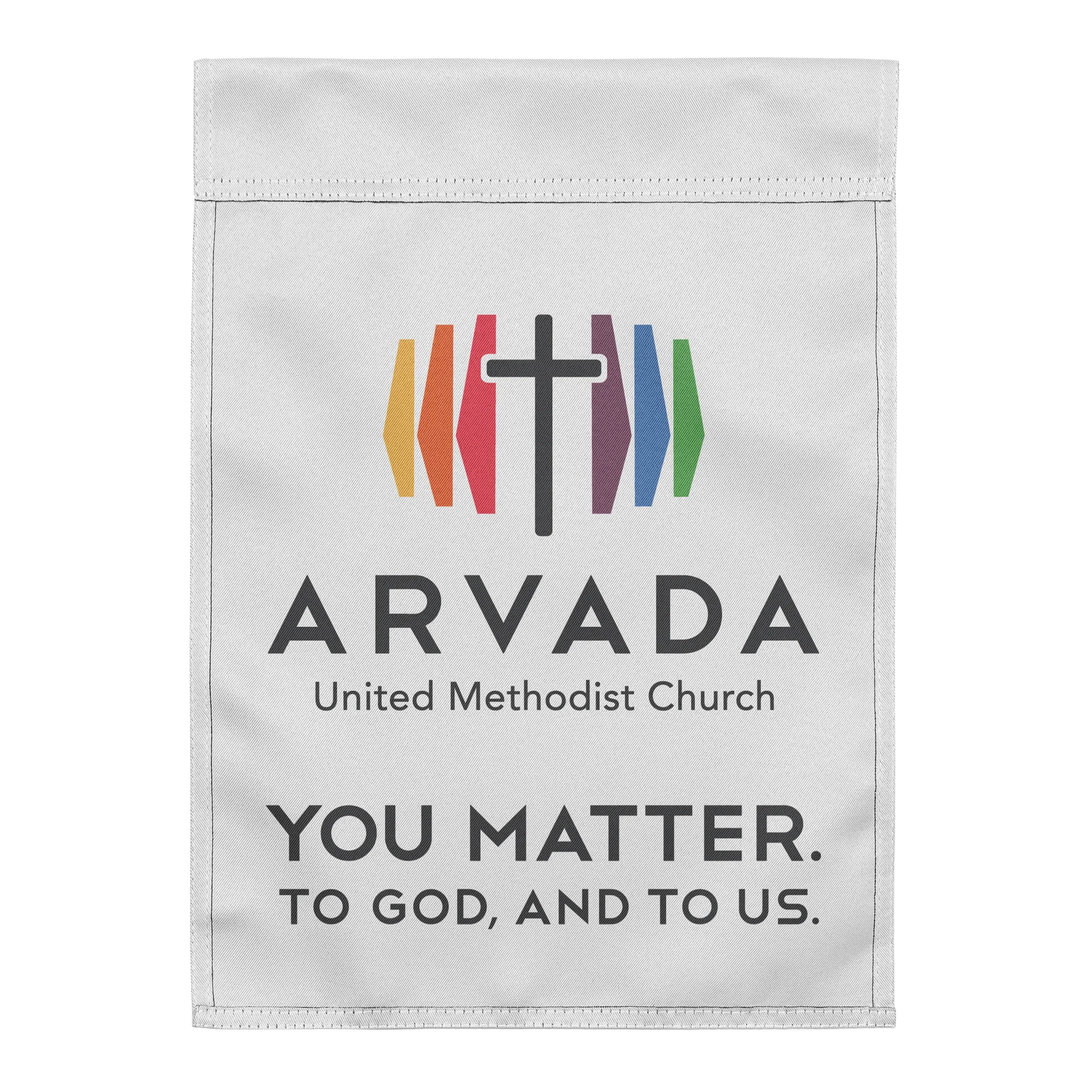 You Matter to God and Us Garden Flag product image (2)