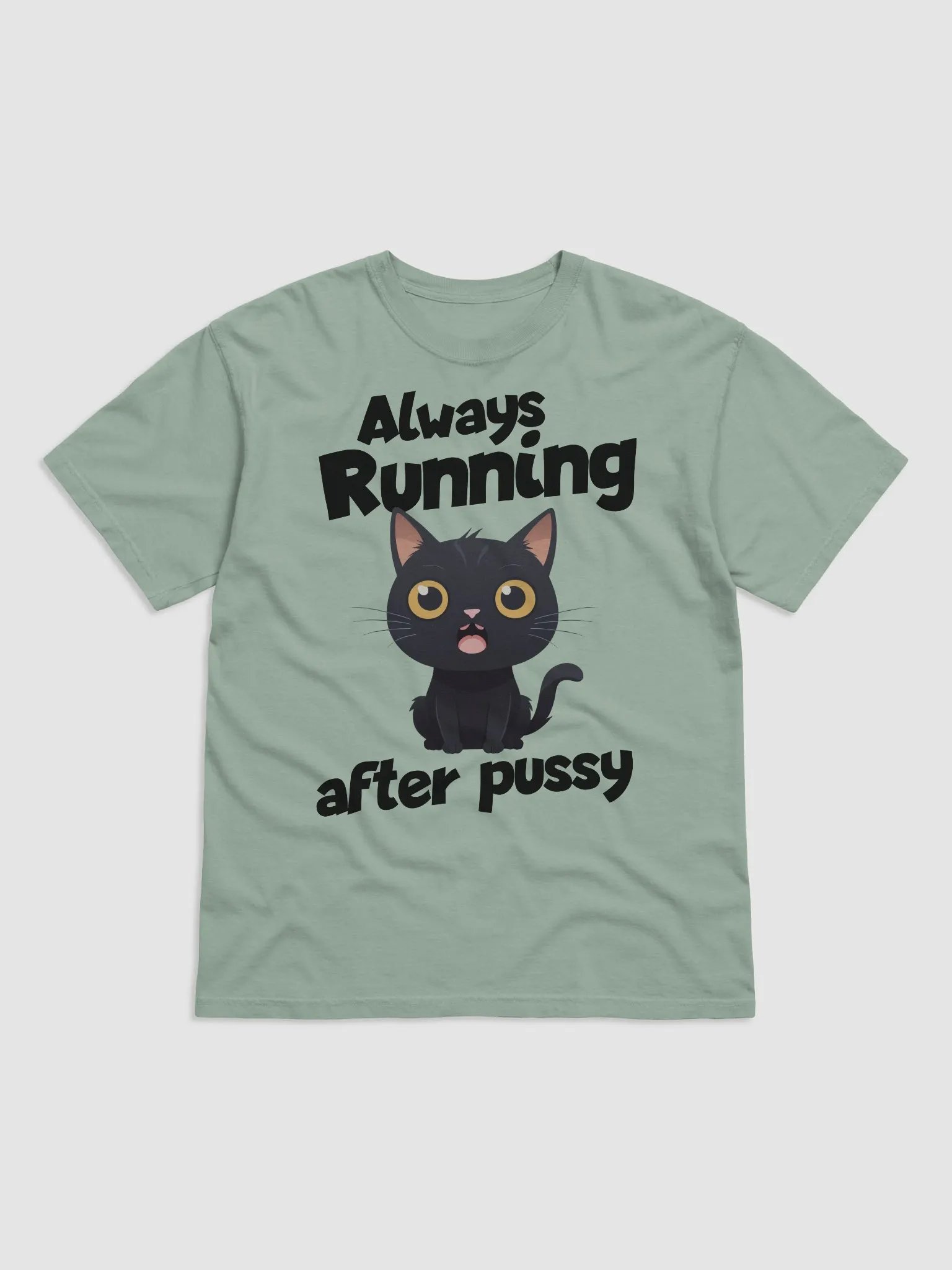 Whiskered Feline Comfort Tee product image (4)