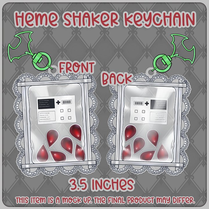 Heme Shaker Keychain [PREORDER] product image (1)