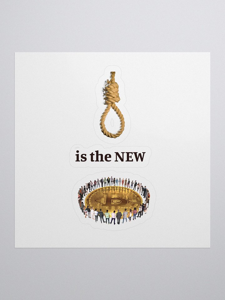 Rope is the new Bitcoin Sticker product image (1)