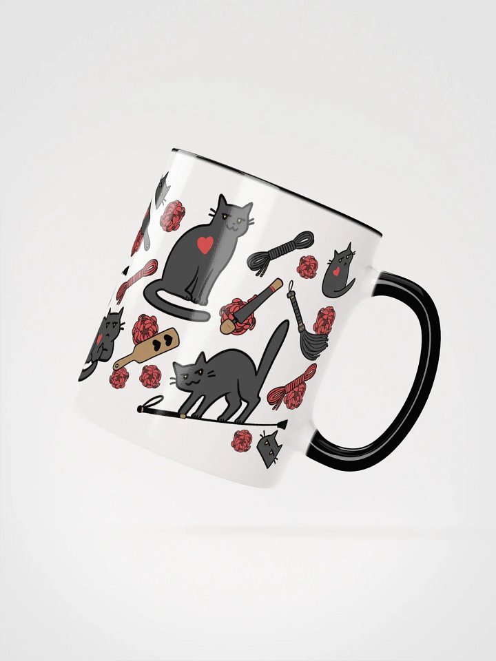 Cat and His Toys Mug product image (2)