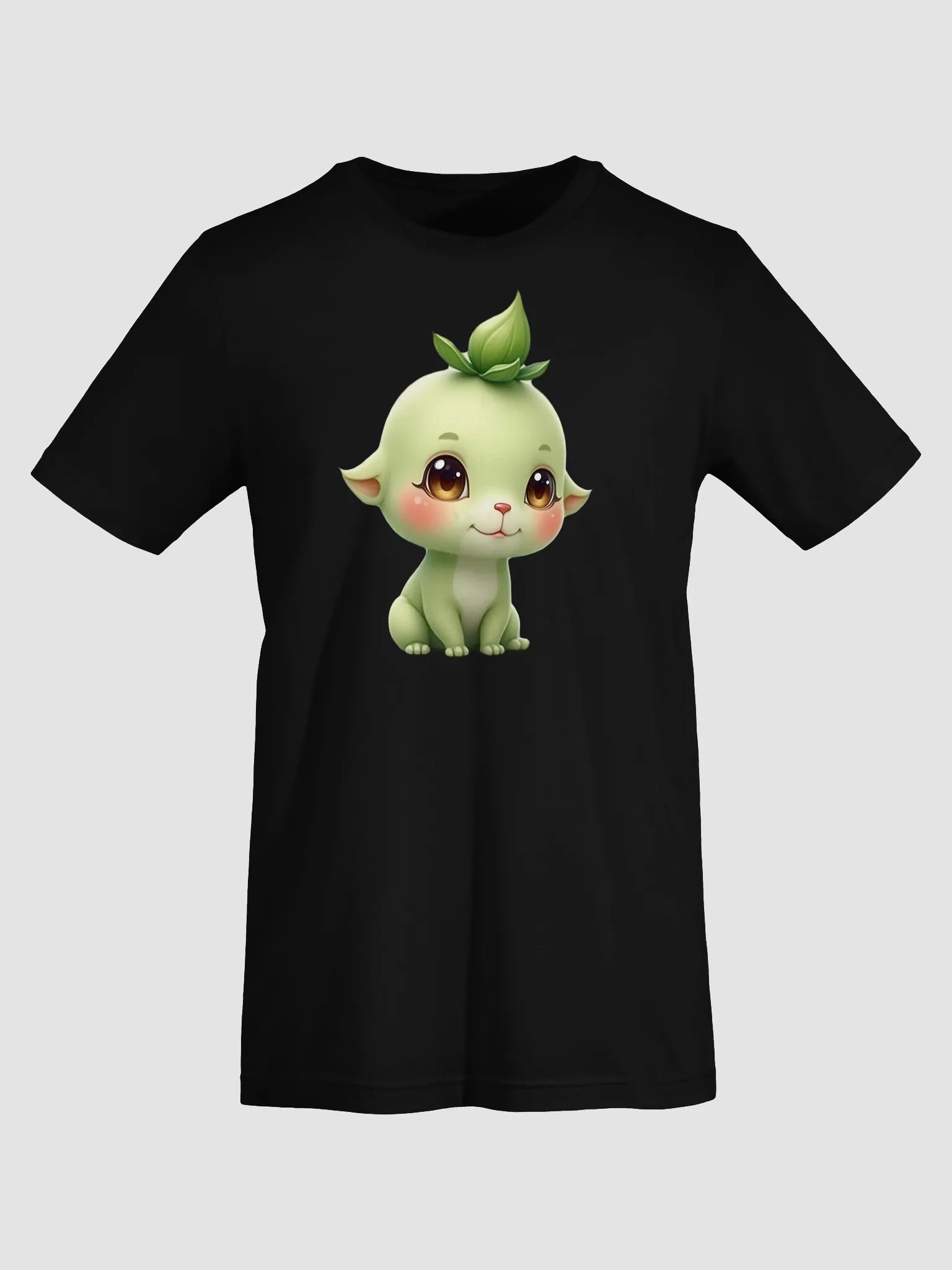 Leafy Green Creature Cartoon T-Shirt product image (7)