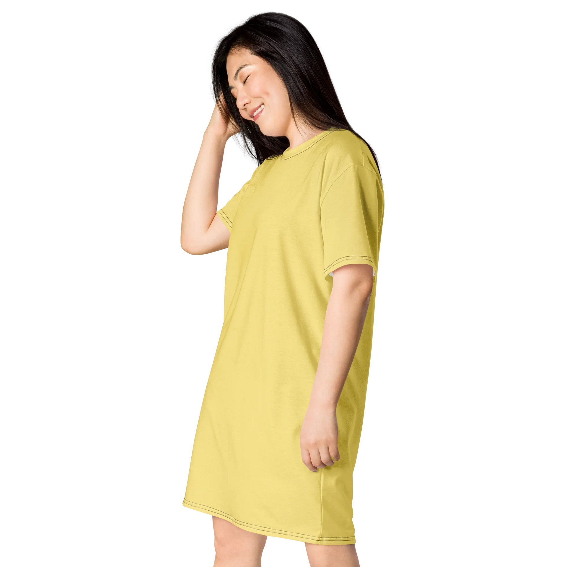 Oversized T-Shirt Dress - Stretchy Vis Vis, Sizes 2XS-6XL product image (3)
