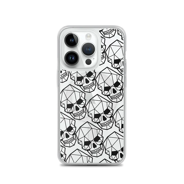 Skull MagSafe iPhone Clear Case product image (1)