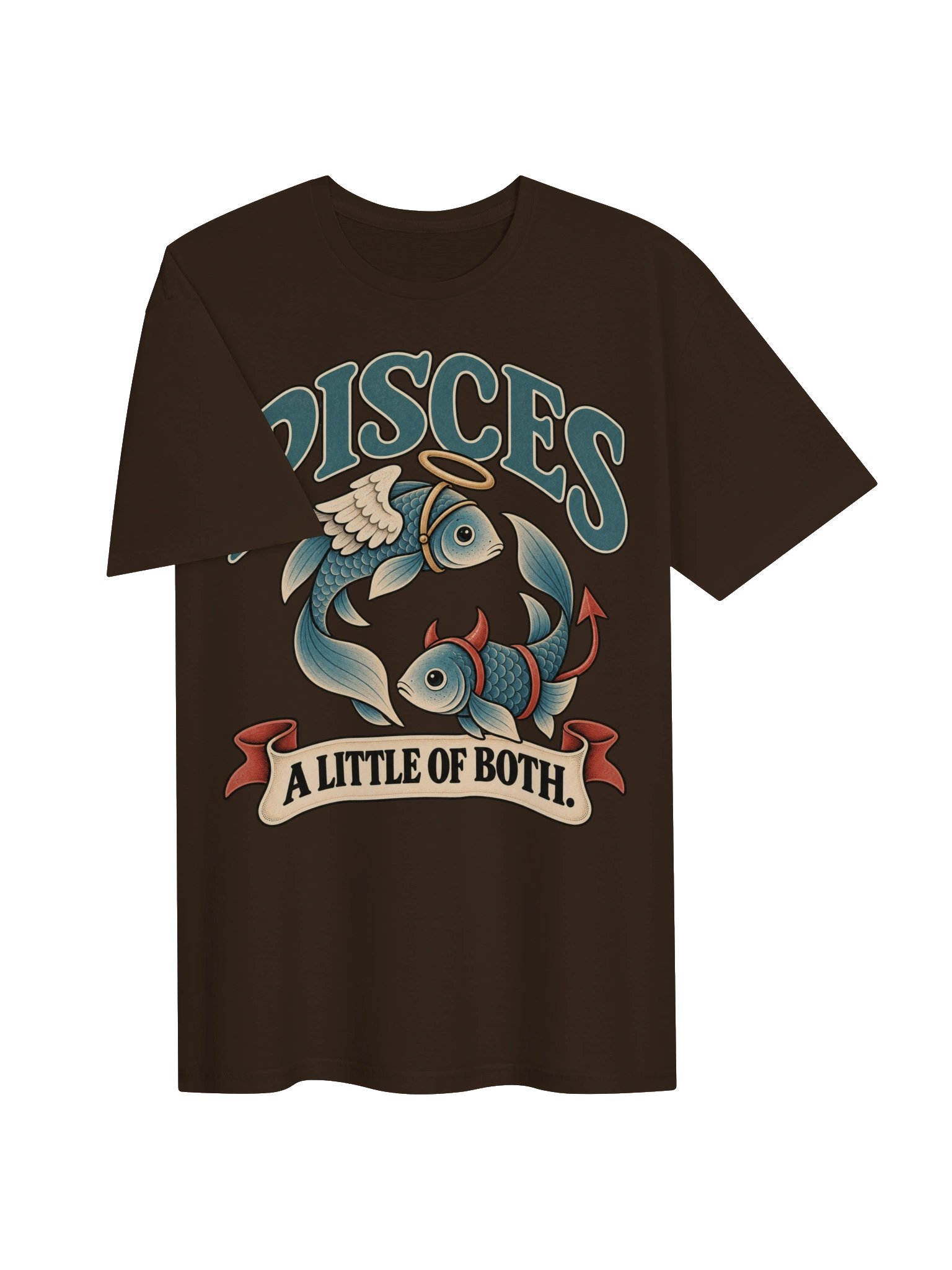 Pisces Halloween | A Little of Both Tee product image (3)