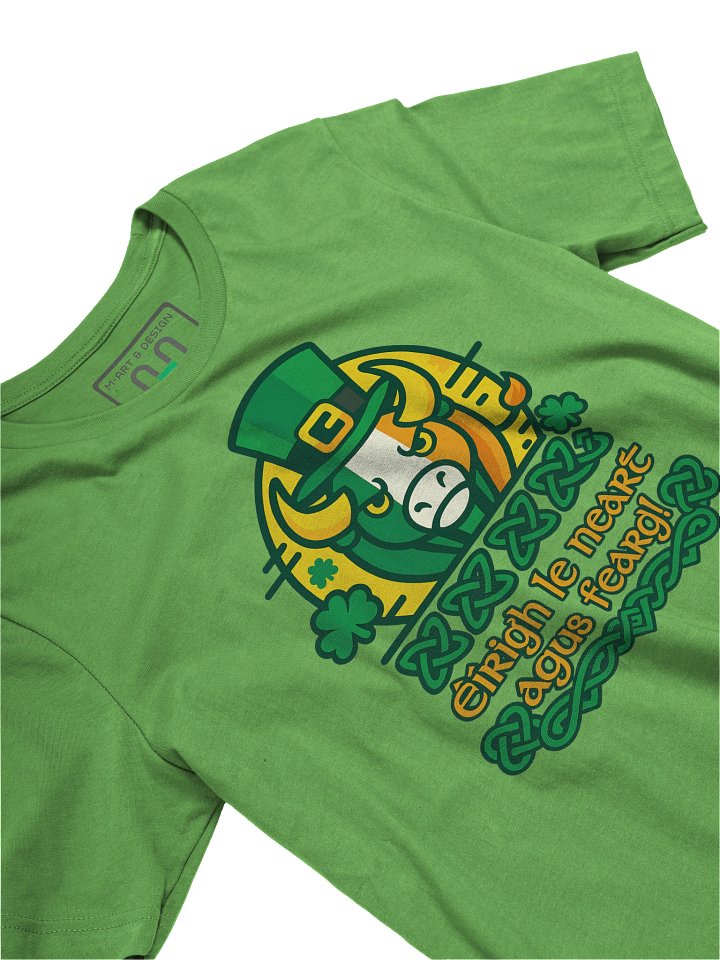 Éirigh Power Tee – Celtic Fury Meets Street Art Swagger" product image (2)
