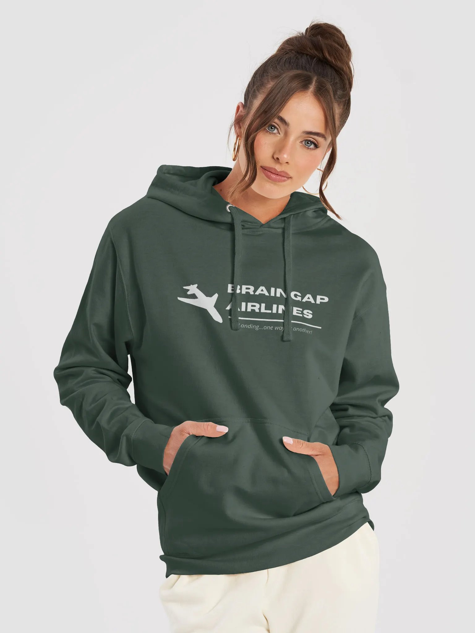 Braingap Airlines Unisex Hoodie product image (13)