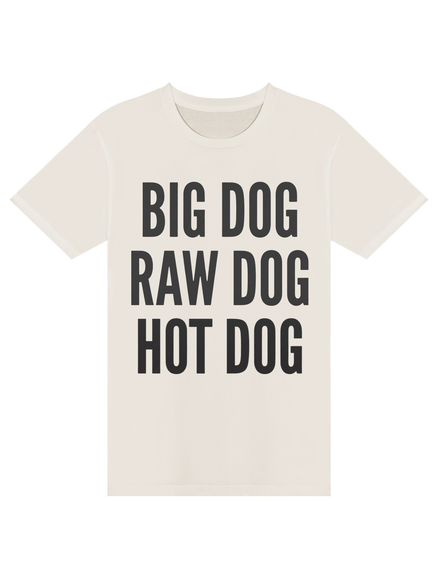 Big Dog Raw Dog Hot Dog T-Shirt | Funny Graphic Tee product image (4)