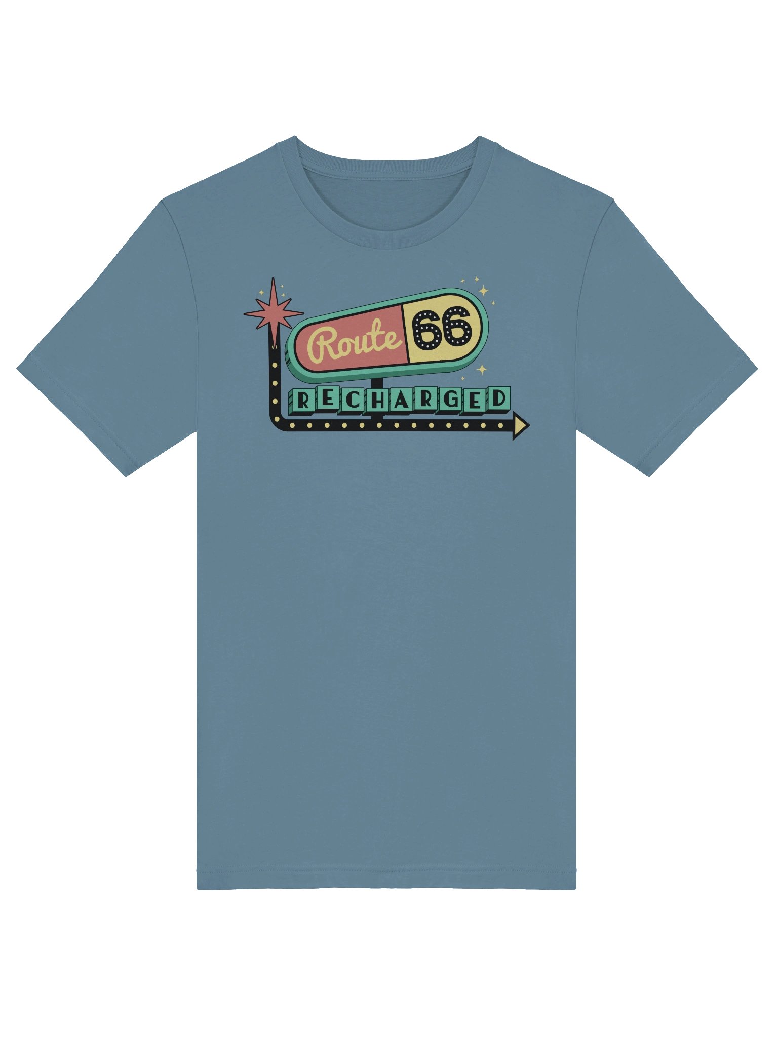 Route 66 Recharged / 1950's / Decades Art (Unisex) product image (41)