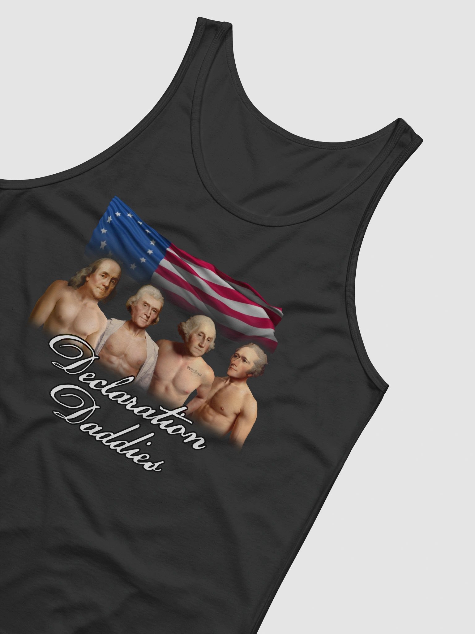 Declaration Daddies Tank Top - Funny 4th of July Founding Fathers America 250 product image (4)