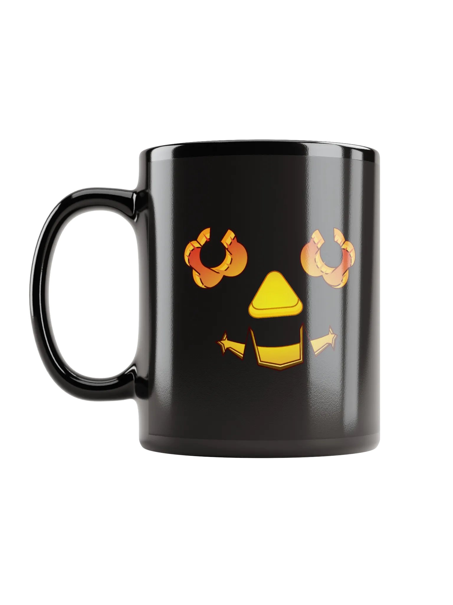 Flame face - Black mug product image (2)