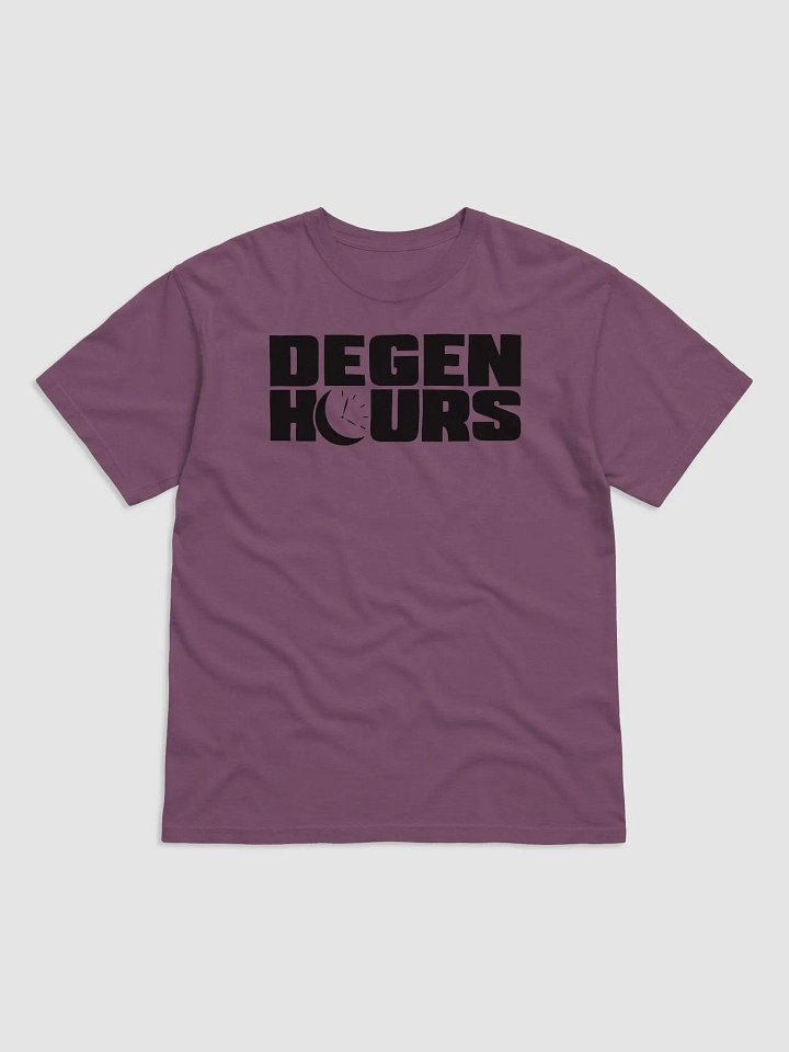 Degen Hours Clock Tee (WHITE) product image (6)