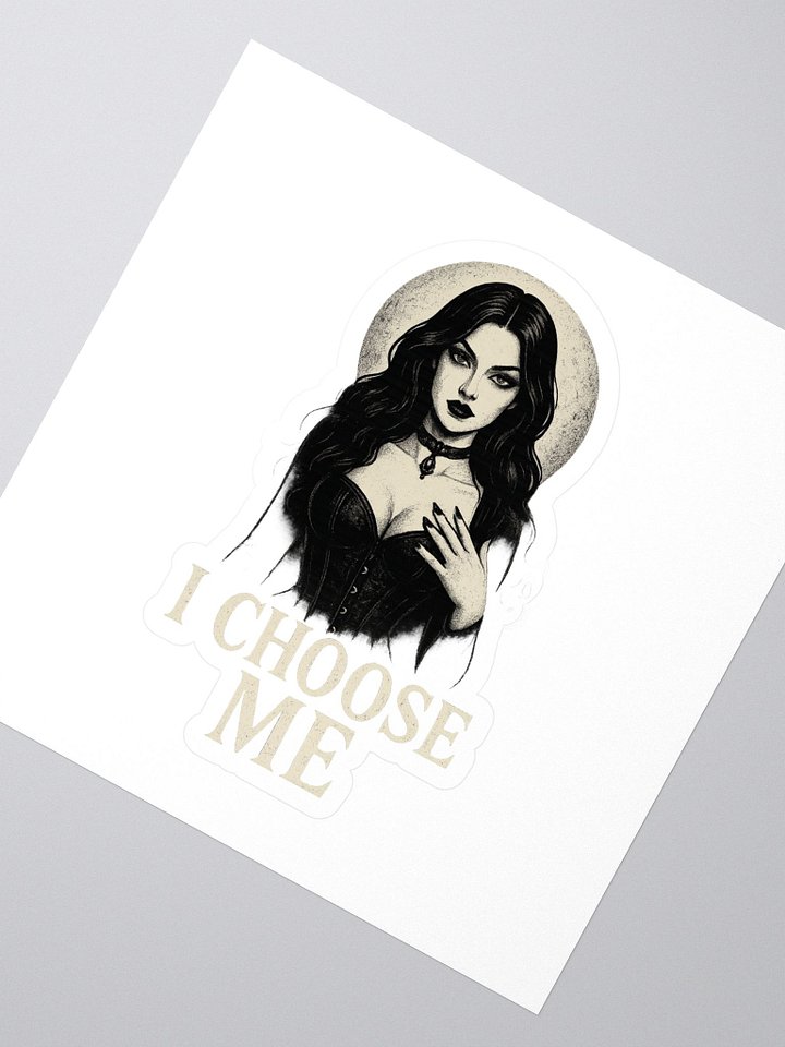 I Choose Me Empowerment Affirmation Kiss Cut Stickers product image (2)