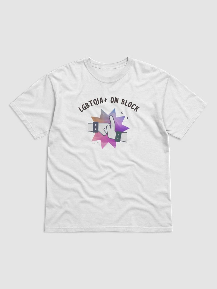 PRIDE - LGBTQIA+ On Block Alt Tee product image (1)