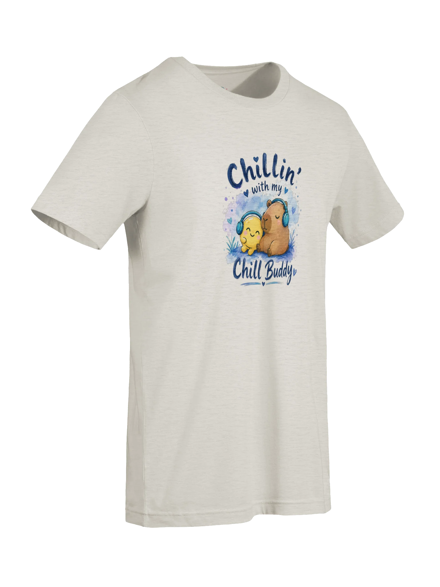 Chillin’ With My Chill Buddy T-Shirt | Smilo & Capybara product image (33)