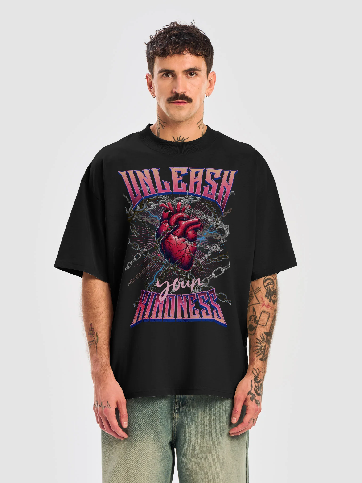 Unleash Your Kindness Oversized Tee product image (3)