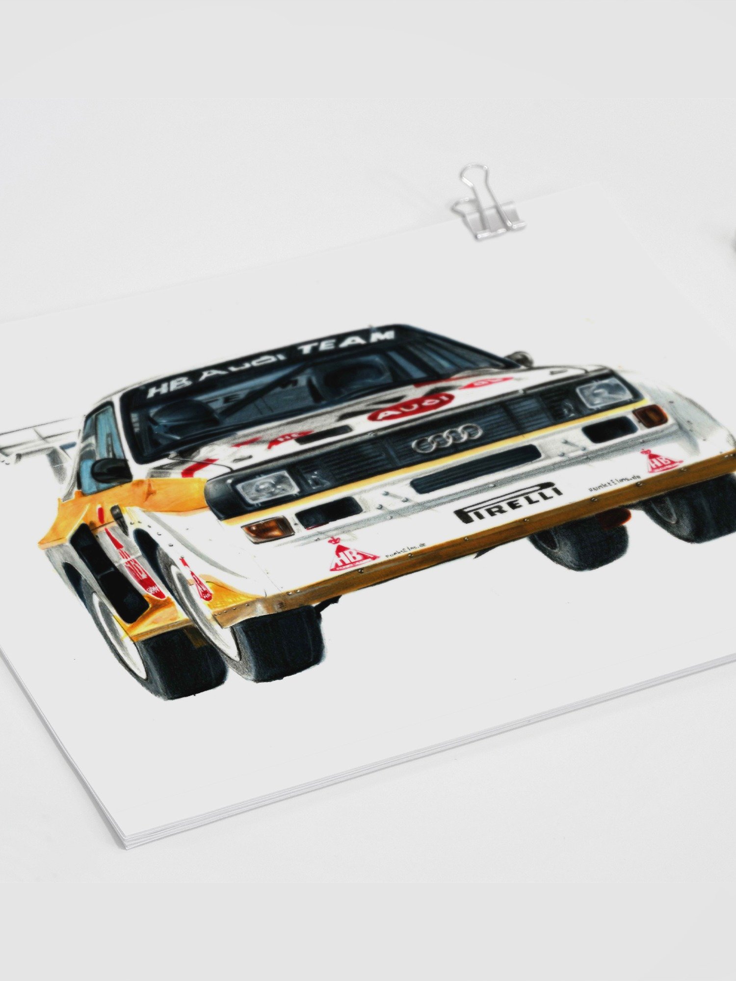 Group B Audi Quattro S1 - A3 Print product image (4)