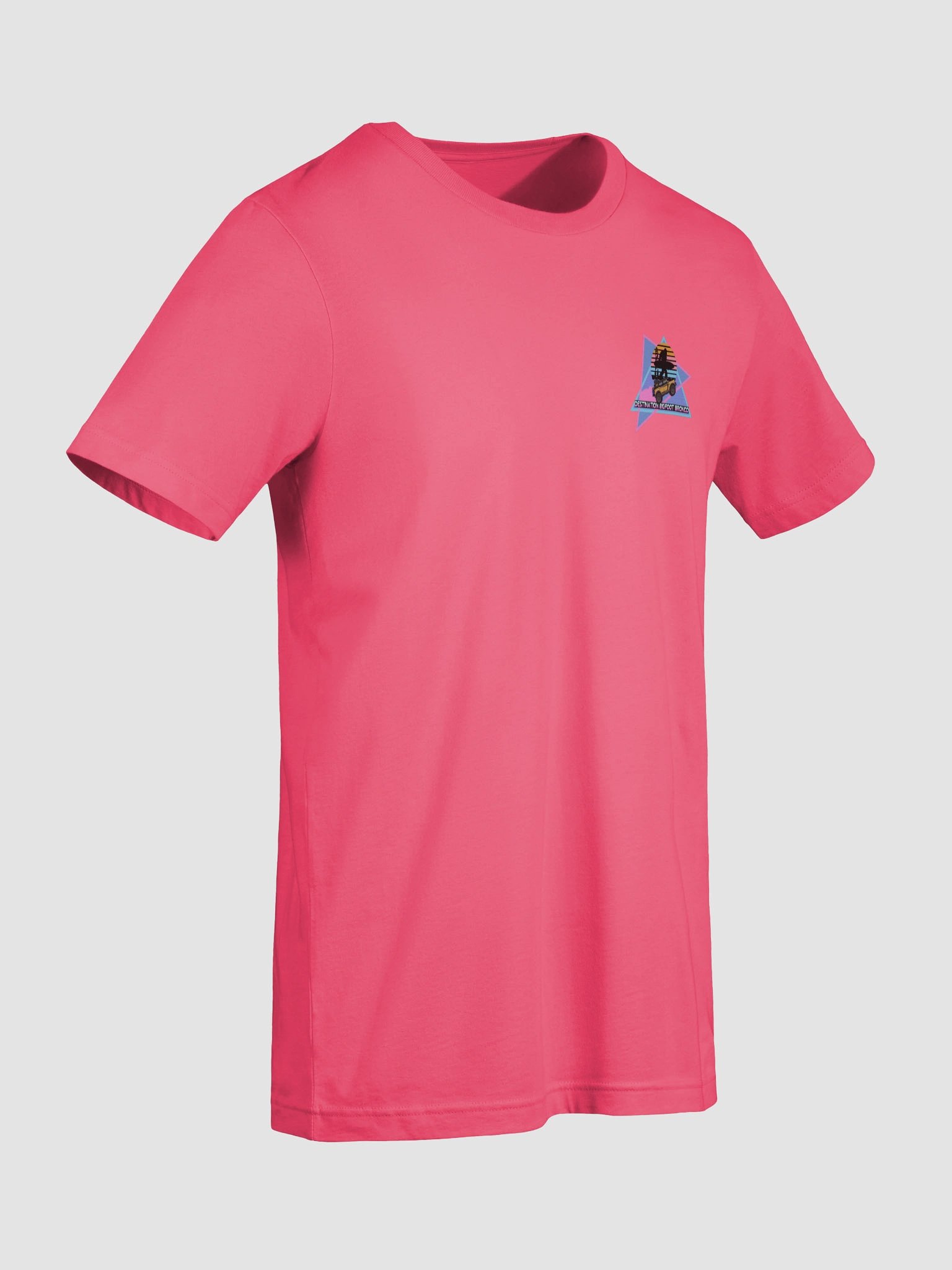 JC Edition Destination Bigfoot Bronco Retro-Inspired T-Shirt (Pink) product image (9)