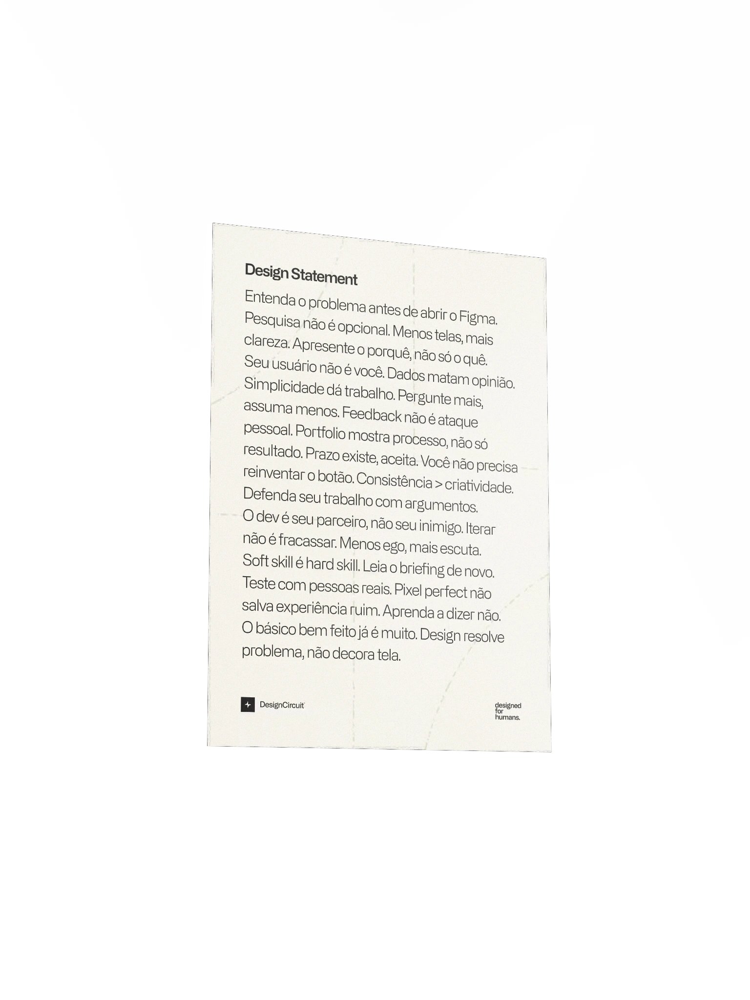 Design Statement Print product image (4)
