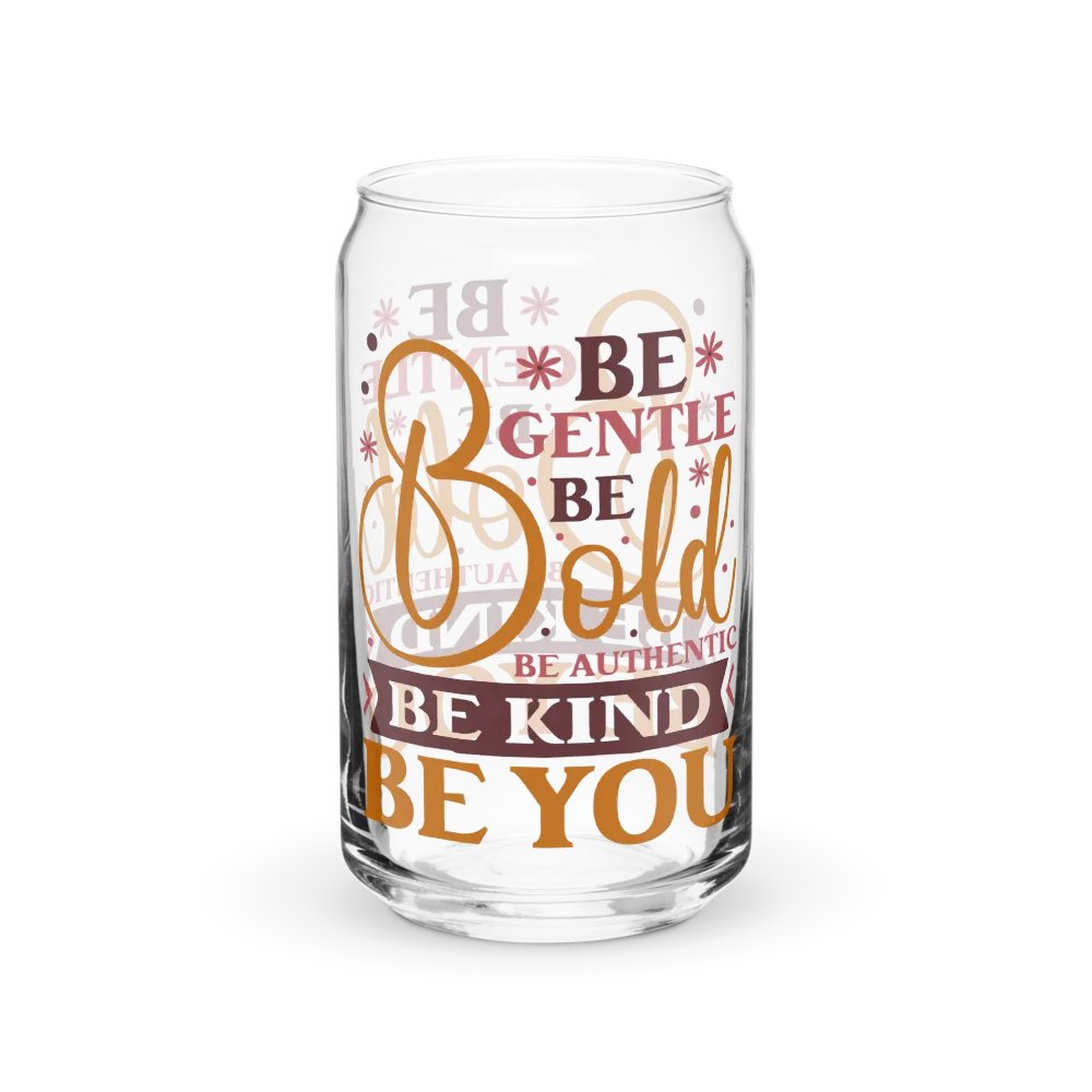 Be Bold Motivation Can-Shaped Glass product image (3)