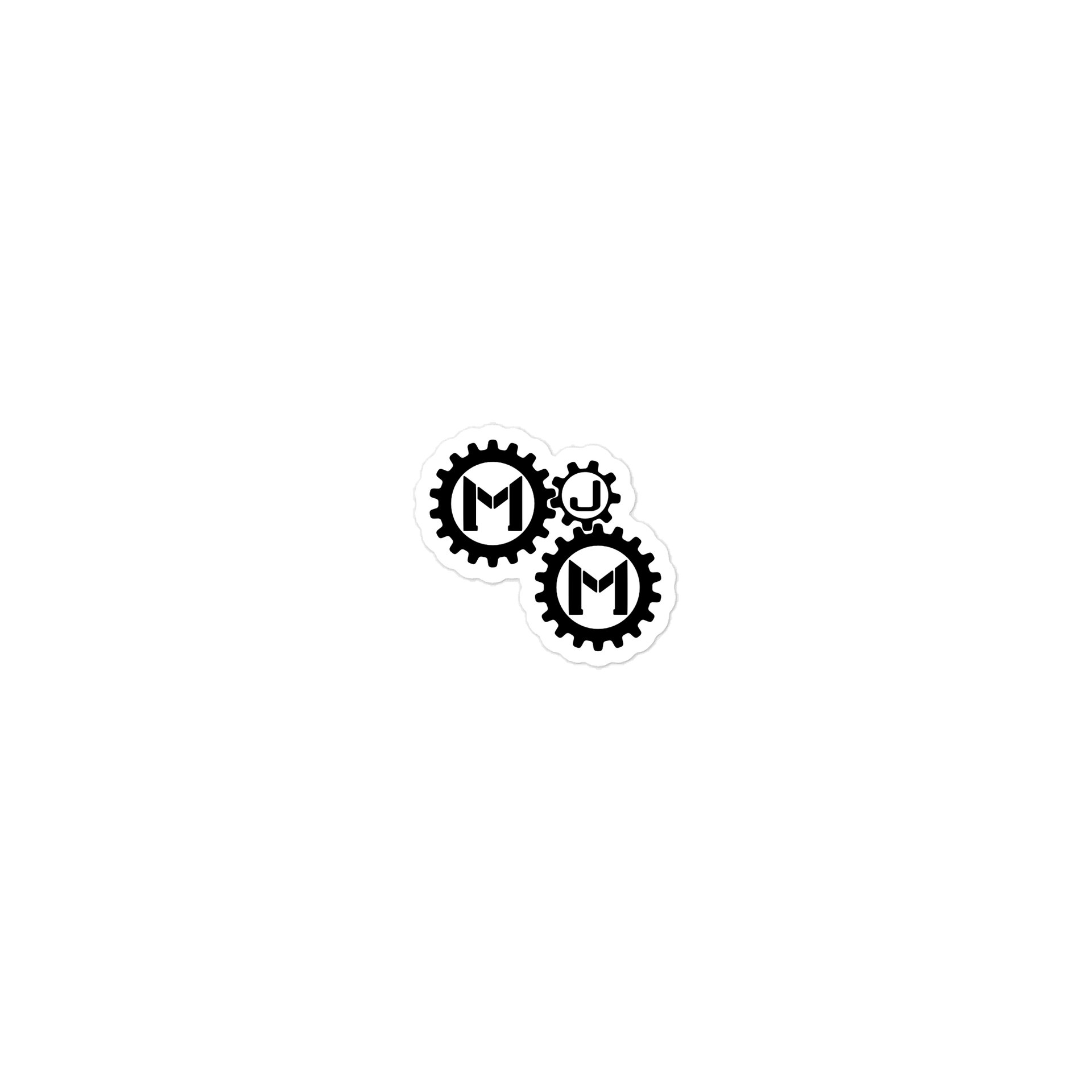 Gears Logo Sticker product image (1)