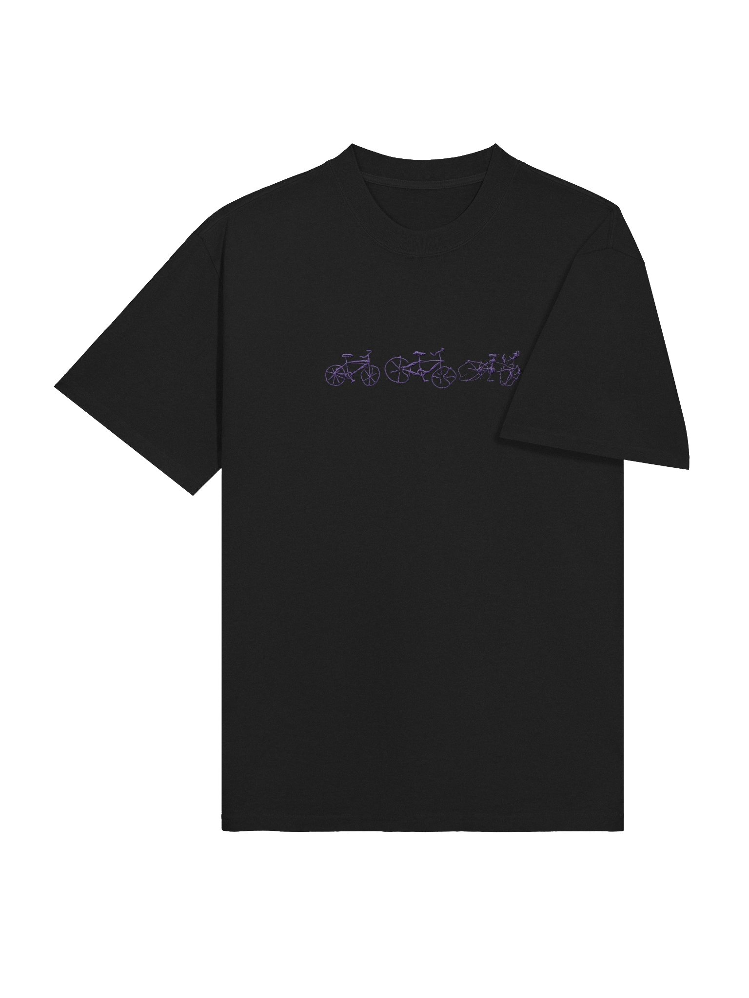 embroided bike tee product image (4)