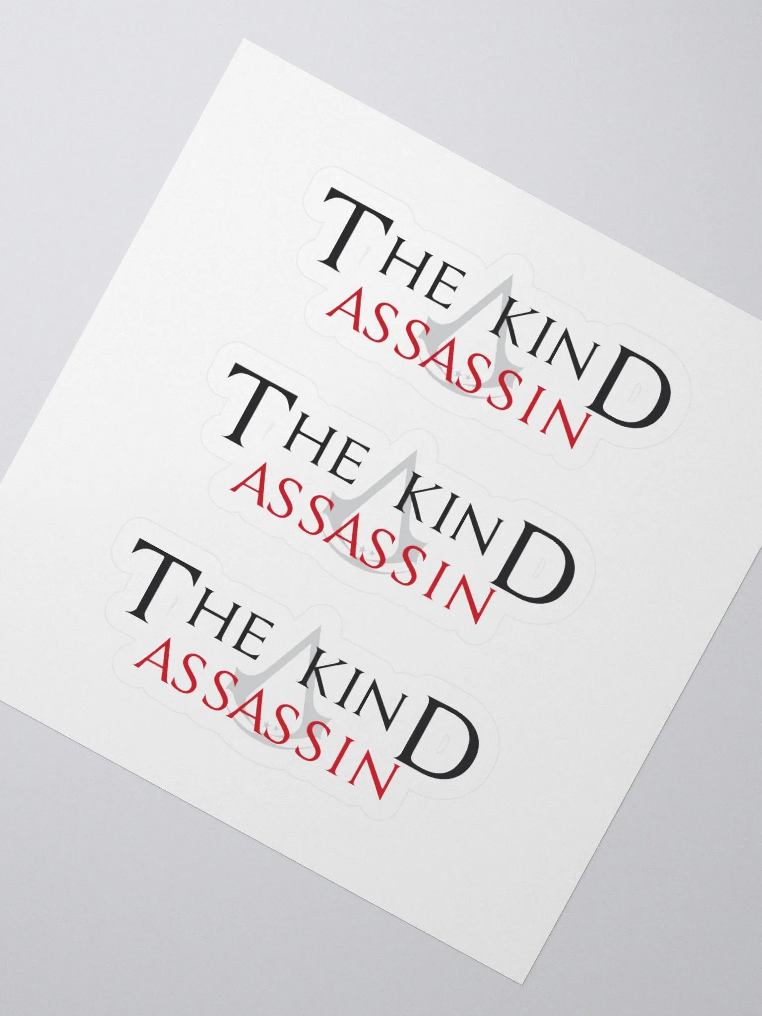 The Kind Assassin | Logo Sticker product image (2)