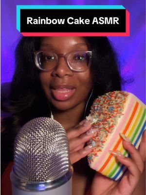 Which do you prefer? Scratching vs tapping 🌈 🍰 #asmr #asmrtiktoks #thisorthat #sleepaid #asmrfyp 