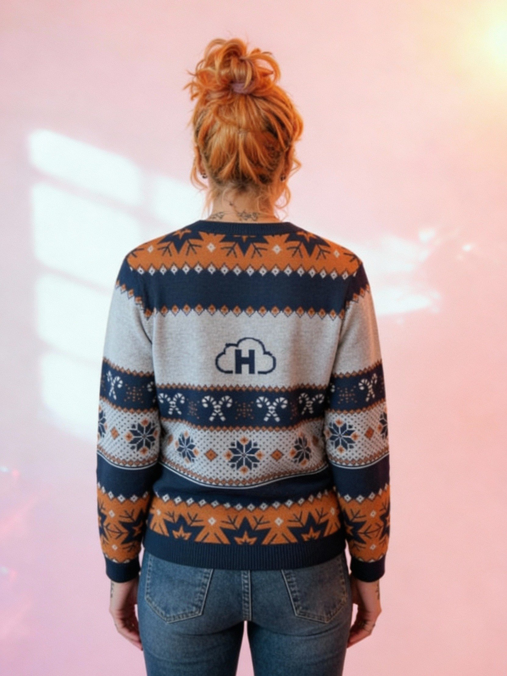Knitted Crewneck Sweater – Classic Fit | Santa Liberty Holiday Edition 25 product image (2)