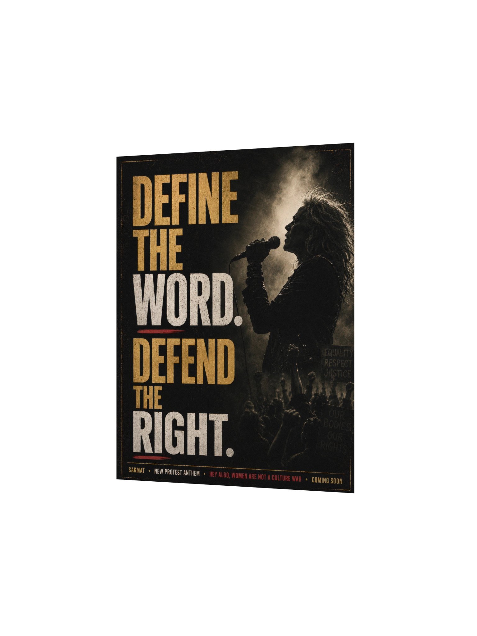 Define the Word. Defend the Right. Poster product image (4)
