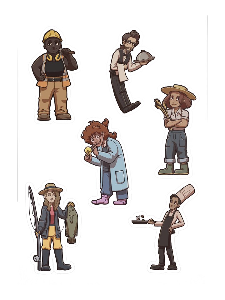 Class of Professionals - Sticker Sheet #5 product image (1)