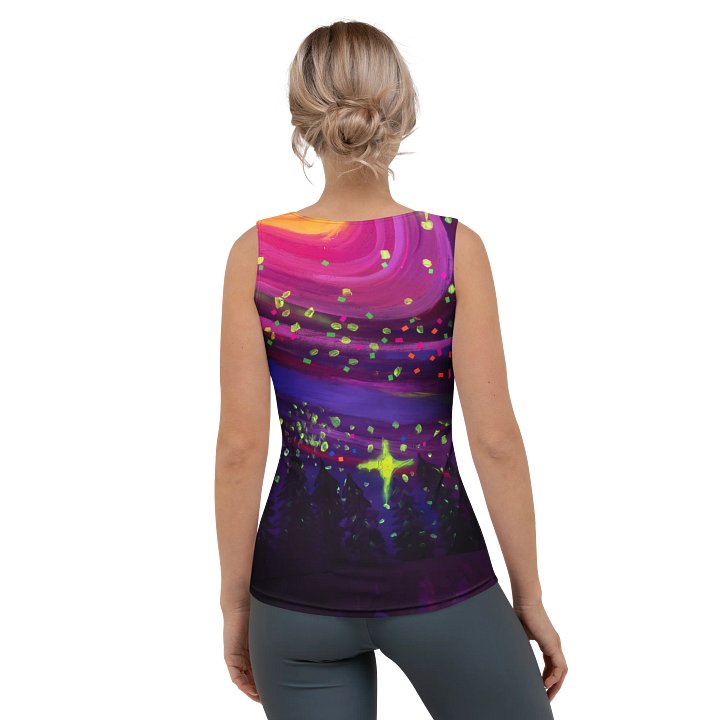Purple Galaxy Women's Tank Top product image (2)