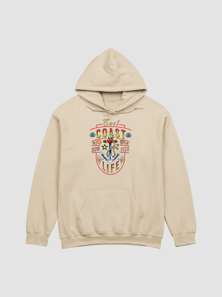 East Coast Life Sun Fish Hoodie product image (28)