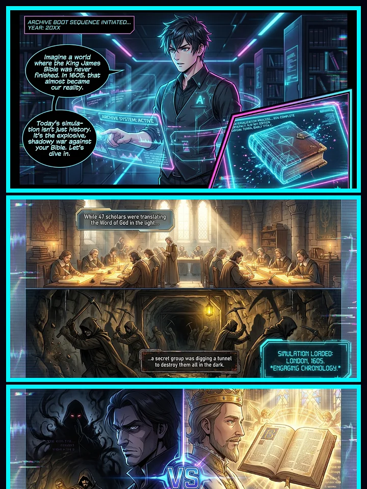 [Comic Book] BBH: S5 – KJV Translation, E3: The Gunpowder Plot product image (1)