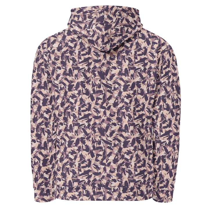 Comfortable Camouflage Hoodie with Bold Grunge Artistic product image (2)