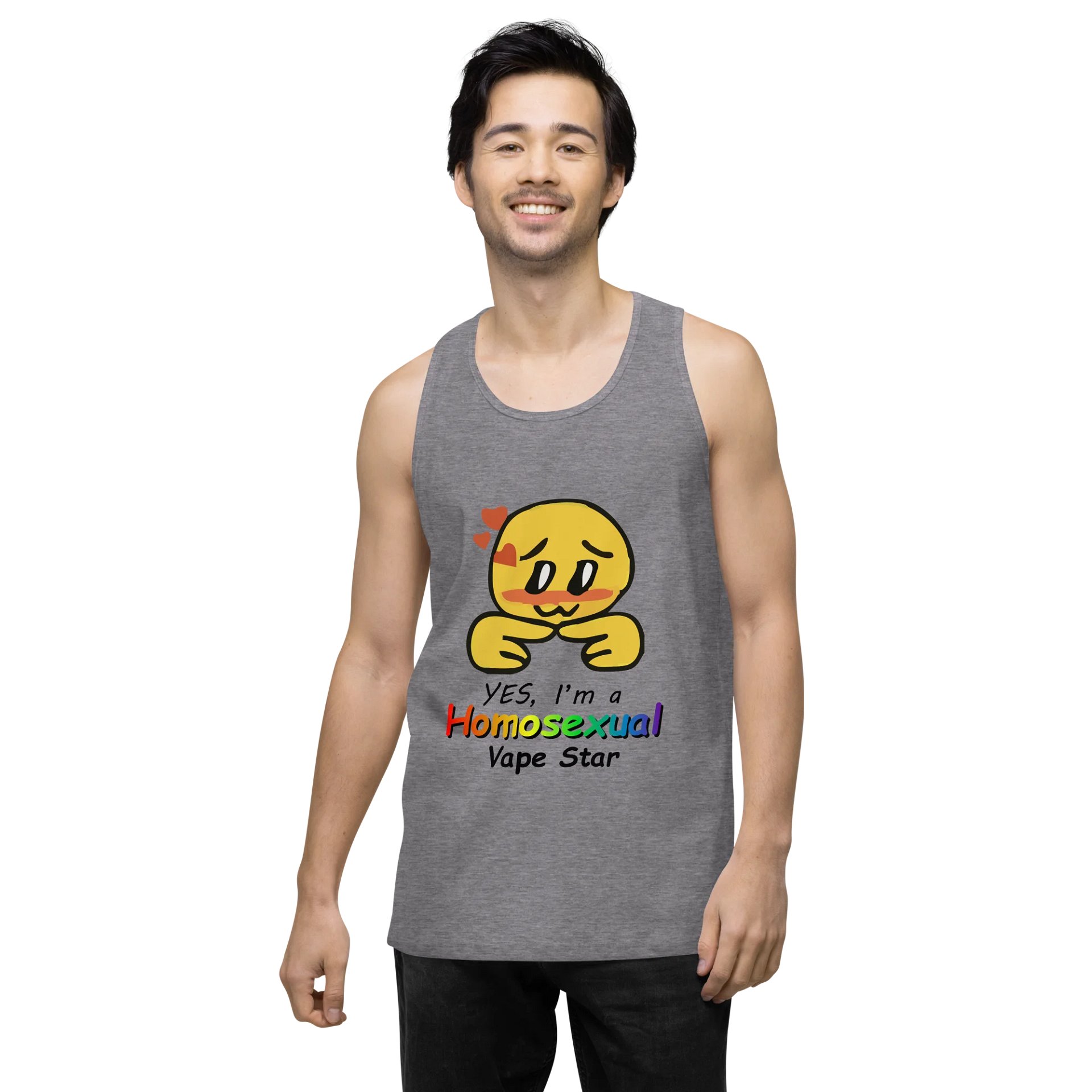 Vape Star Singlet (Light) product image (3)