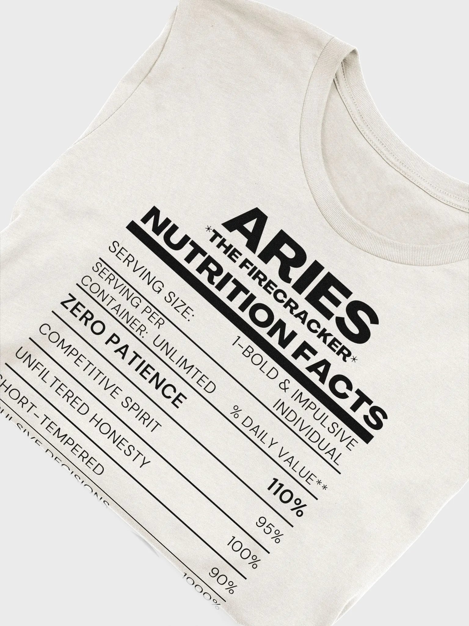 Golden Aries Zodiac T-Shirt product image (10)