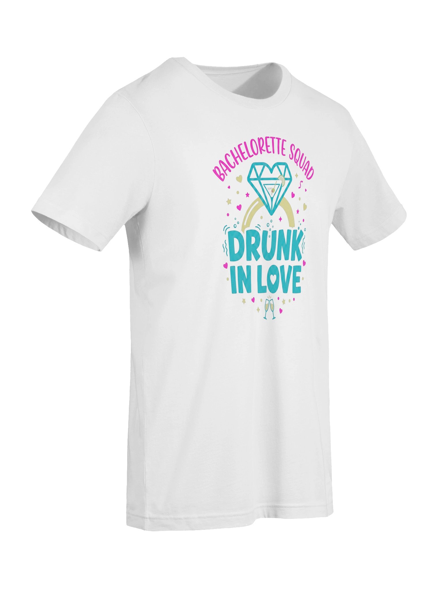 Bachelorette Squad Drunk in Love T-Shirt | Bach Party Tee product image (61)