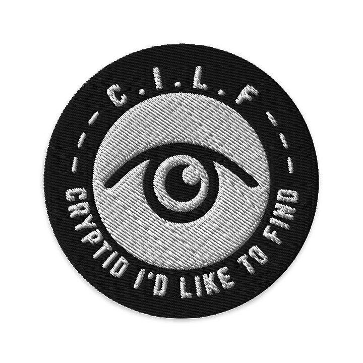 CILF (Cryptid I'd Like To Find) - Embroidered Patch product image (1)