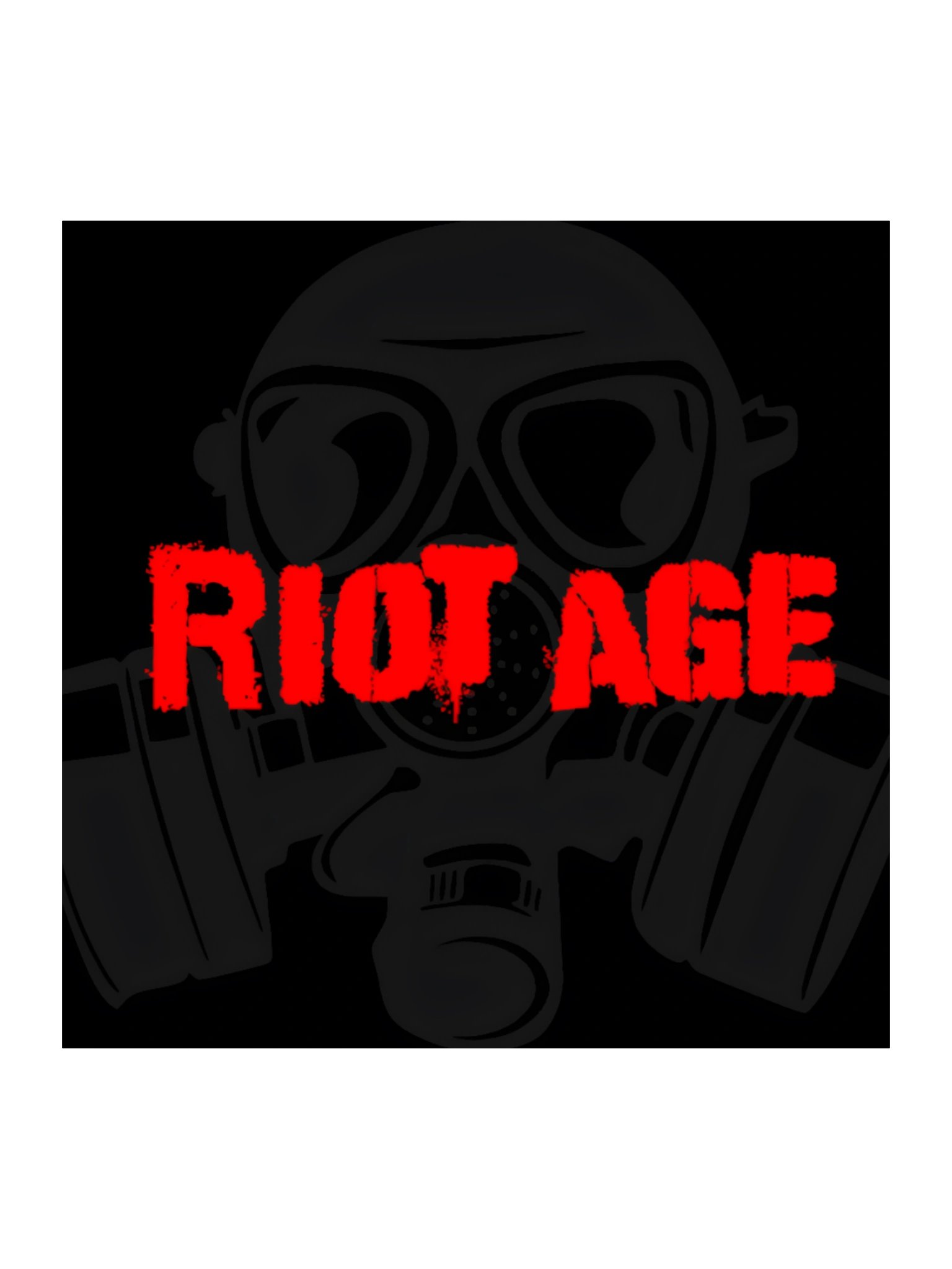 Gasmask Logo Sticker product image (1)