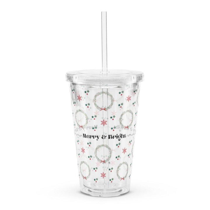 Merry & Bright Christmas Tumbler product image (2)