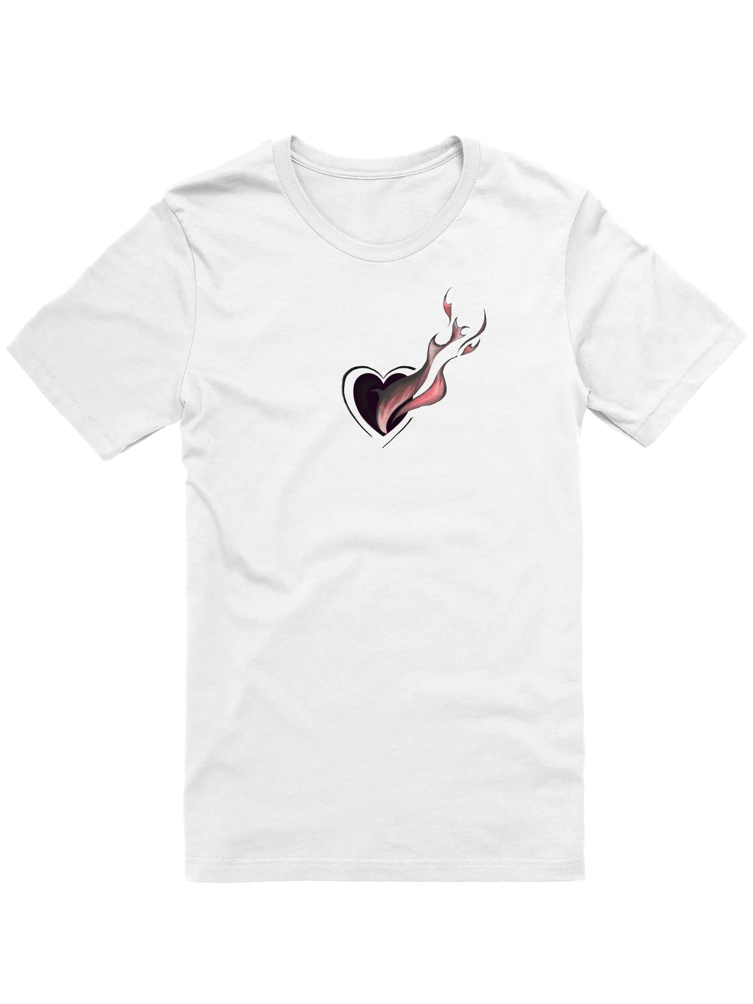 MESS AROUND AND FIND OUT ~ FLAME TEE (WHITE) product image (1)