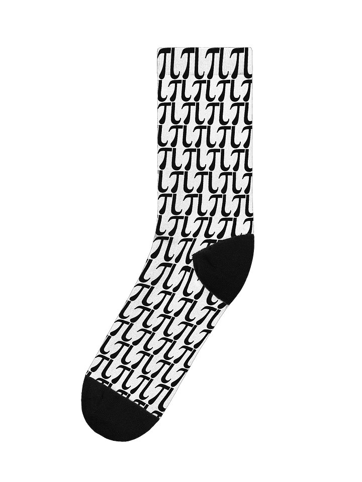 Eco-Friendly Monochrome Crew Socks product image (1)