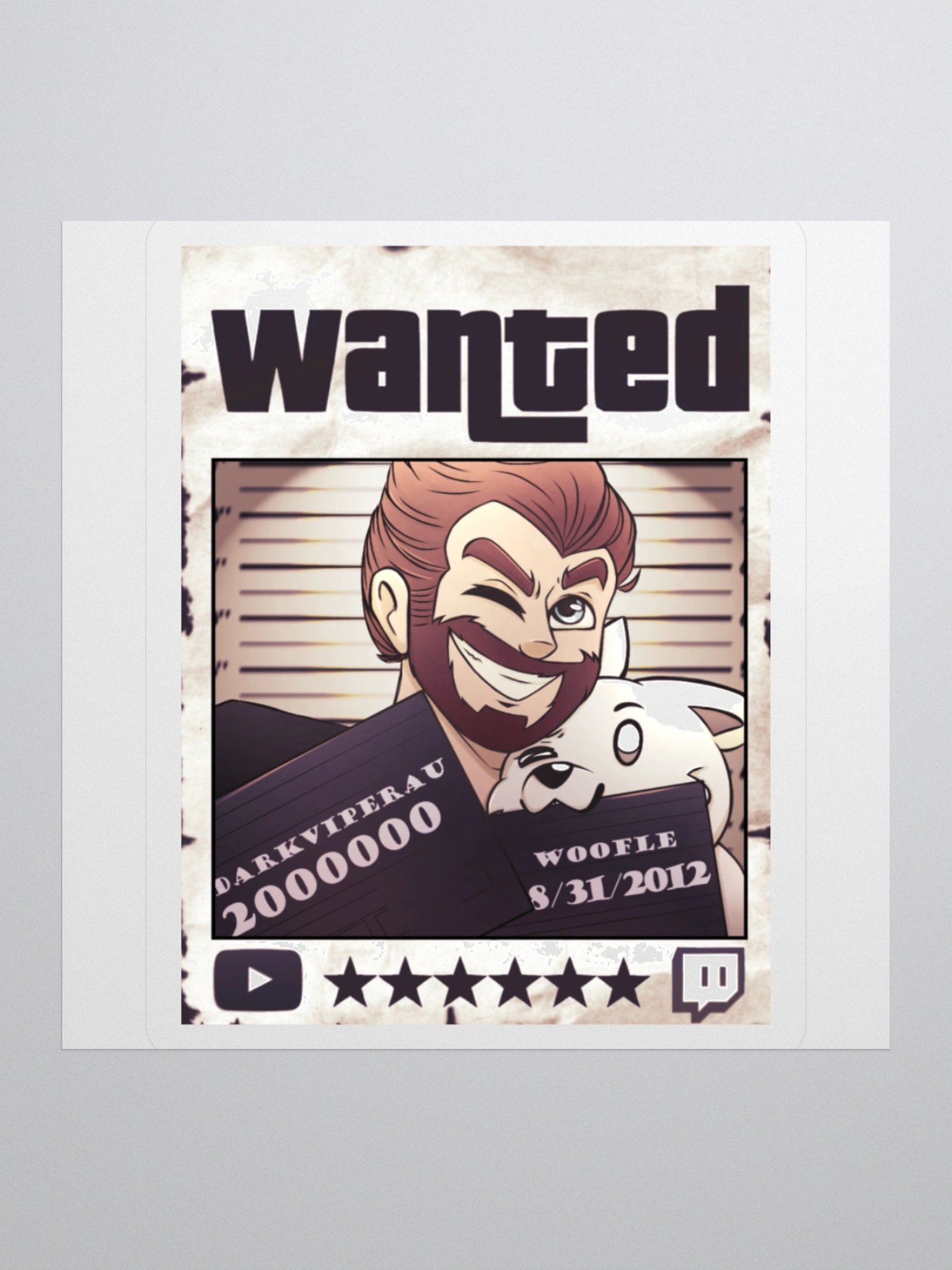 Wanted Poster Sticker product image (2)